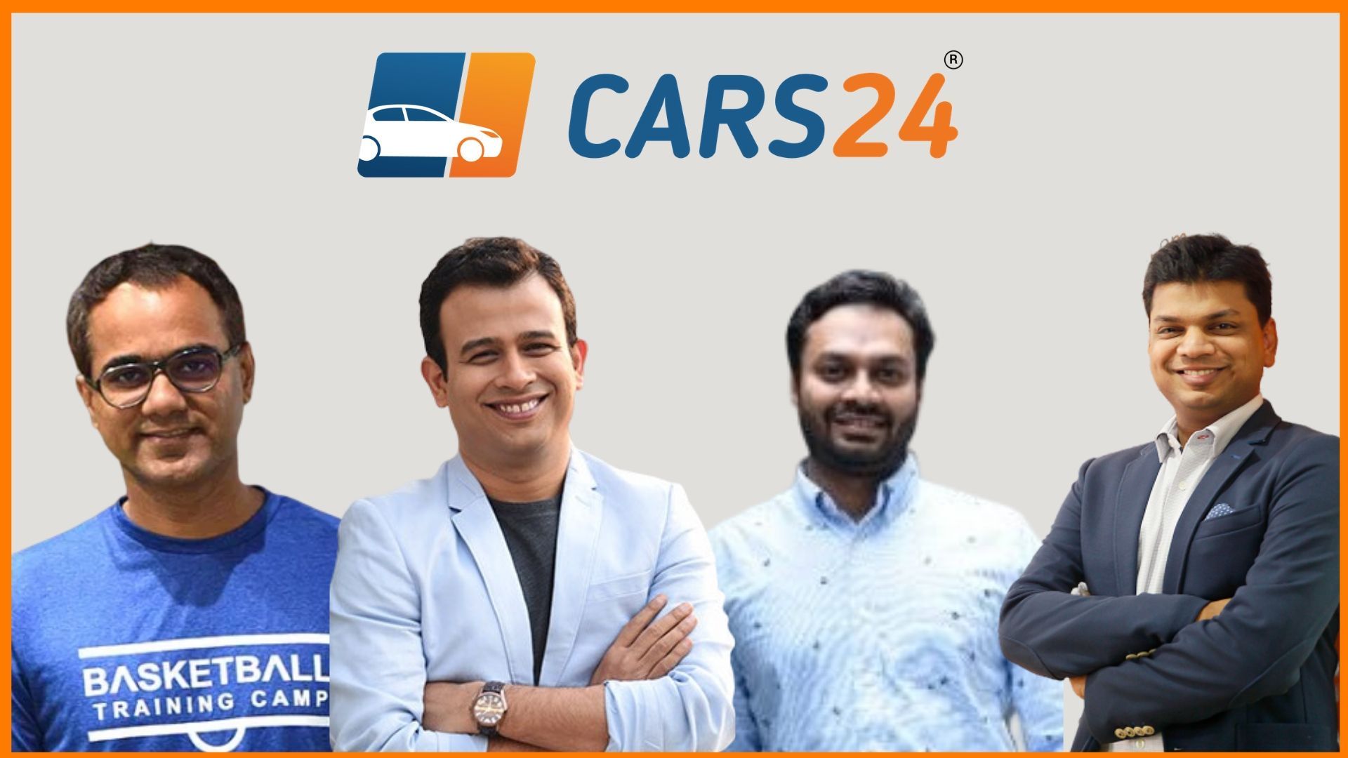 Vikram Chopra, Mehul Agrawal, Gajendra Jangid, and Ruchit Agarwal — Co-Founders of CARS24 — UpForge Founder Chronicle